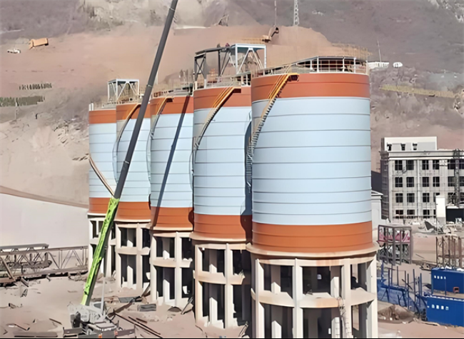 巴林右高架钢板仓